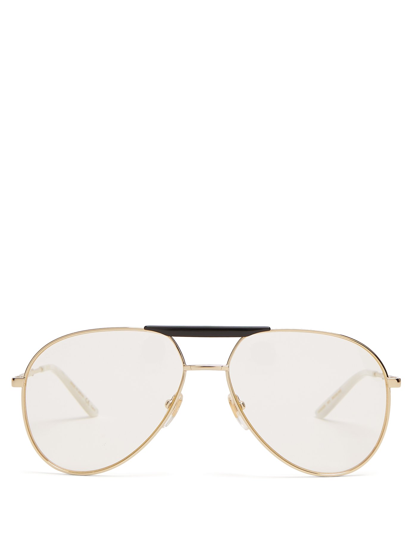 Aviator-frame glasses | Gucci 
