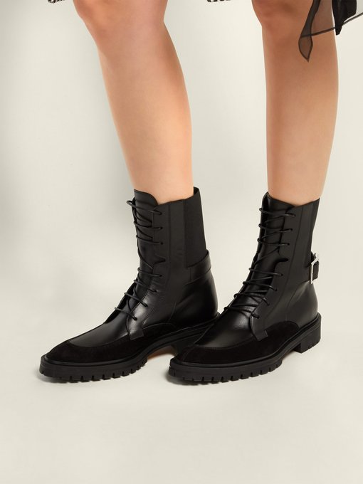 Aviator 4G leather boots | Givenchy 