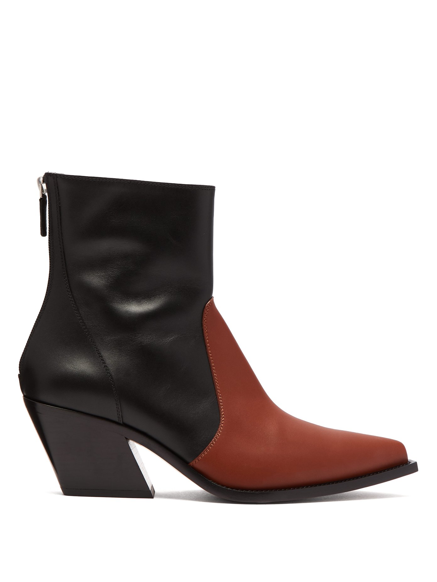 Leather cowboy ankle boots | Givenchy 