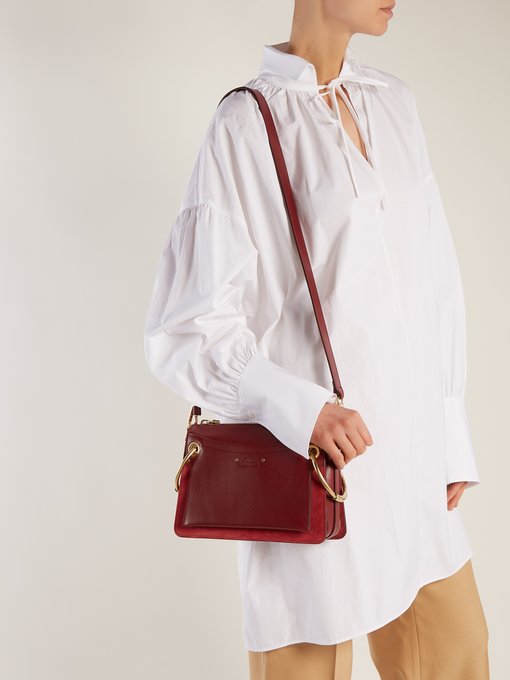 chloe roy small leather shoulder bag