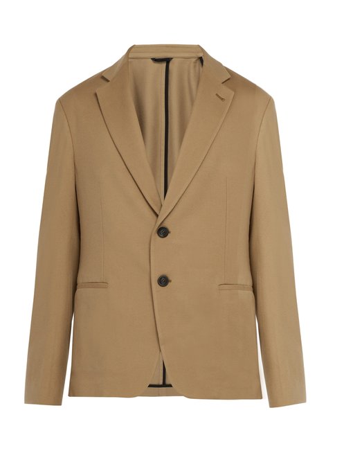 Slim-fit wool-blend blazer | Giorgio 