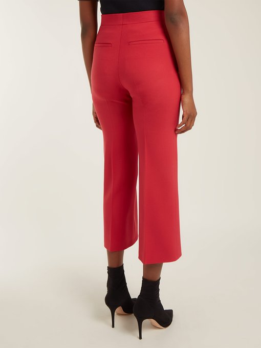 High-rise stretch wool-blend trousers | Fendi | MATCHESFASHION UK