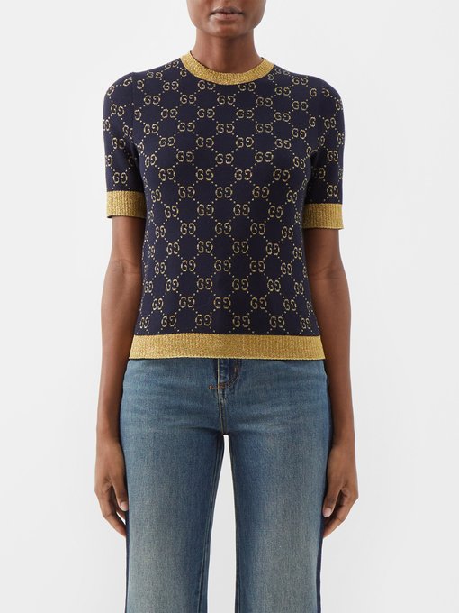 gucci knitted top