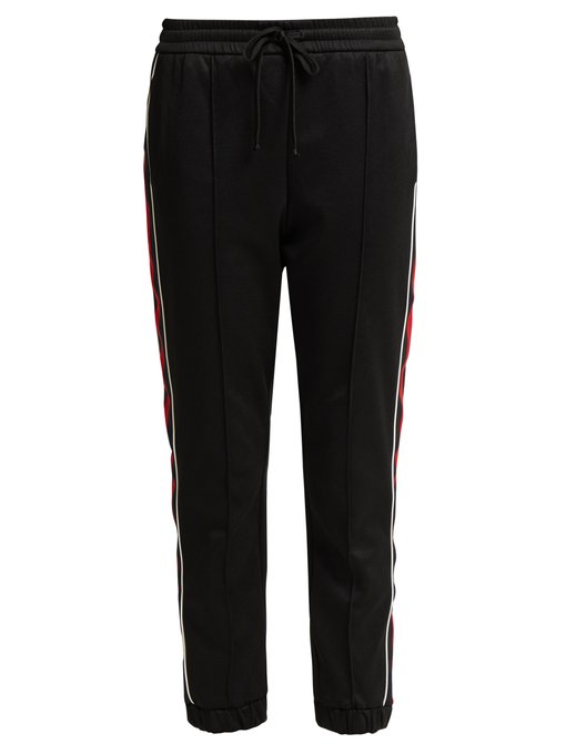 side stripe track pants