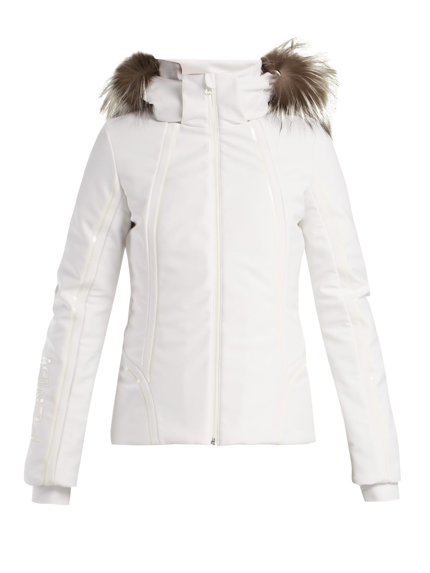 white fendi jacket