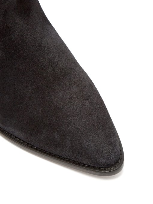 isabel marant denzy suede boots