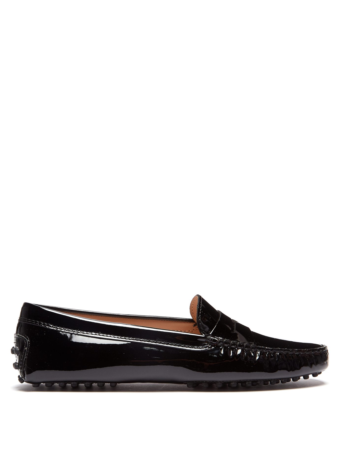 tod's patent leather shoes