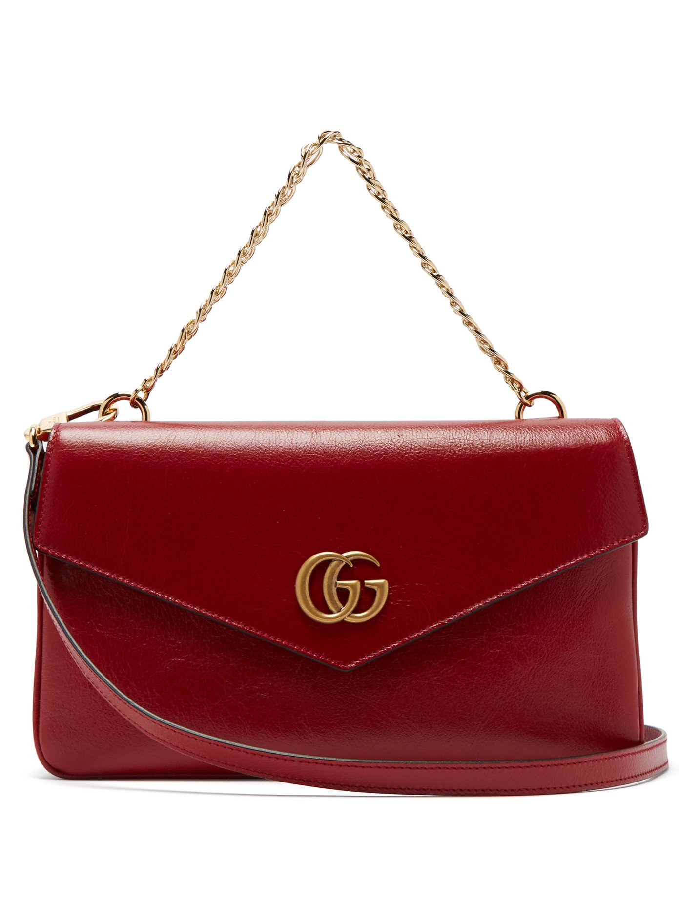 Thiara GG leather shoulder bag | Gucci 