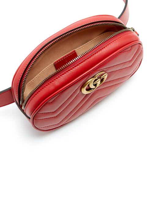 GG Marmont quilted-leather belt bag | Gucci | MATCHESFASHION.COM UK