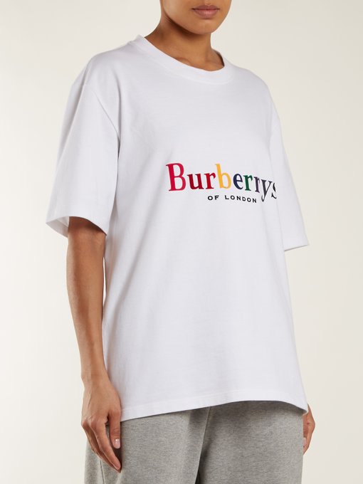 burberry logo shirt