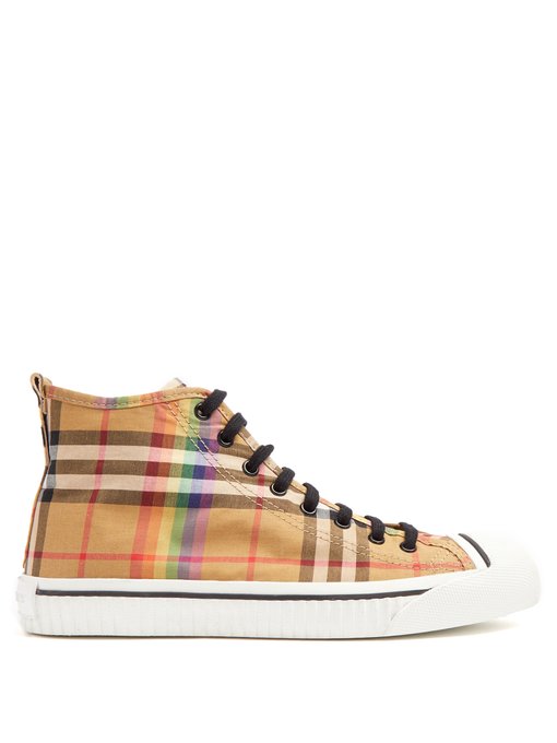 burberry sneakers orange