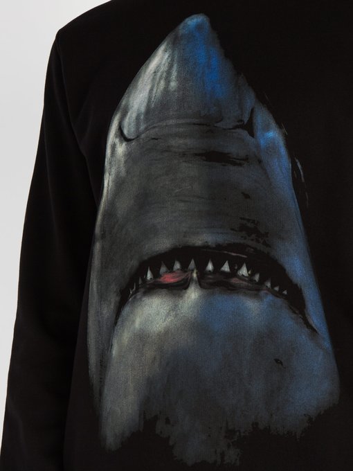 givenchy shark tooth hoodie