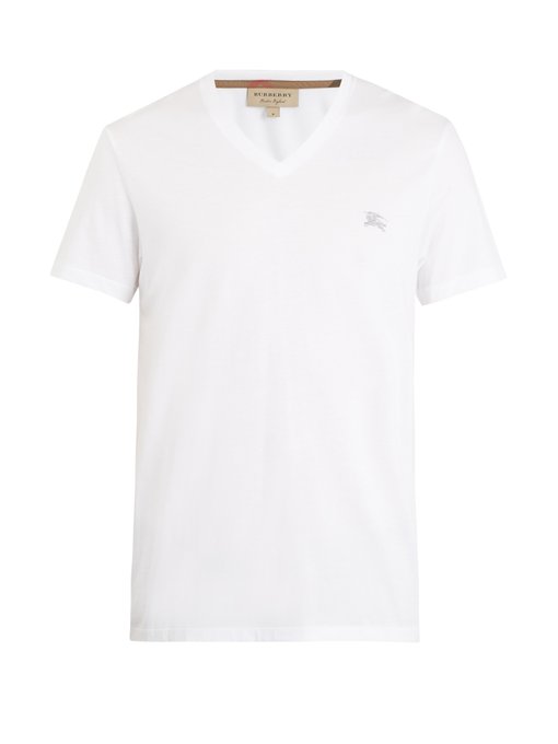 burberry v neck t shirt