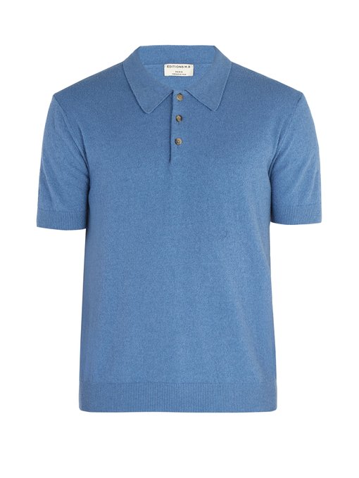 Jude terry-towelling cotton-blend polo shirt | Éditions M.R ...