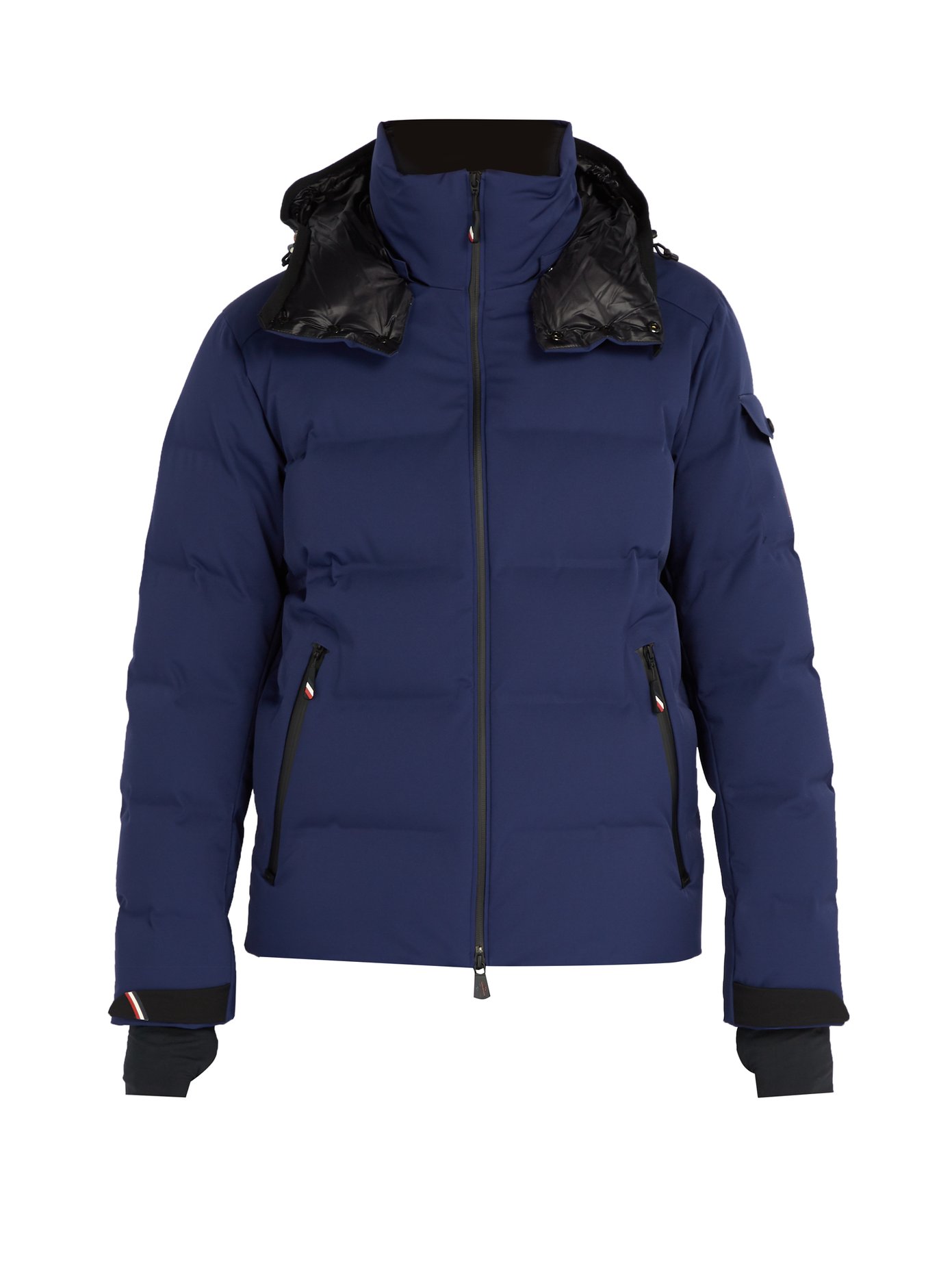 moncler blue ski jacket