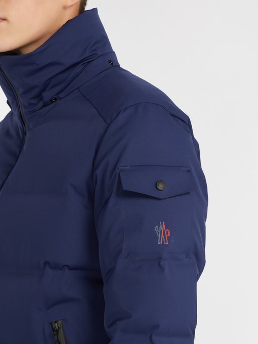 moncler blue ski jacket
