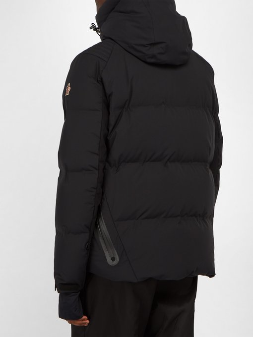 Calaita hooded quilted-down ski jacket 