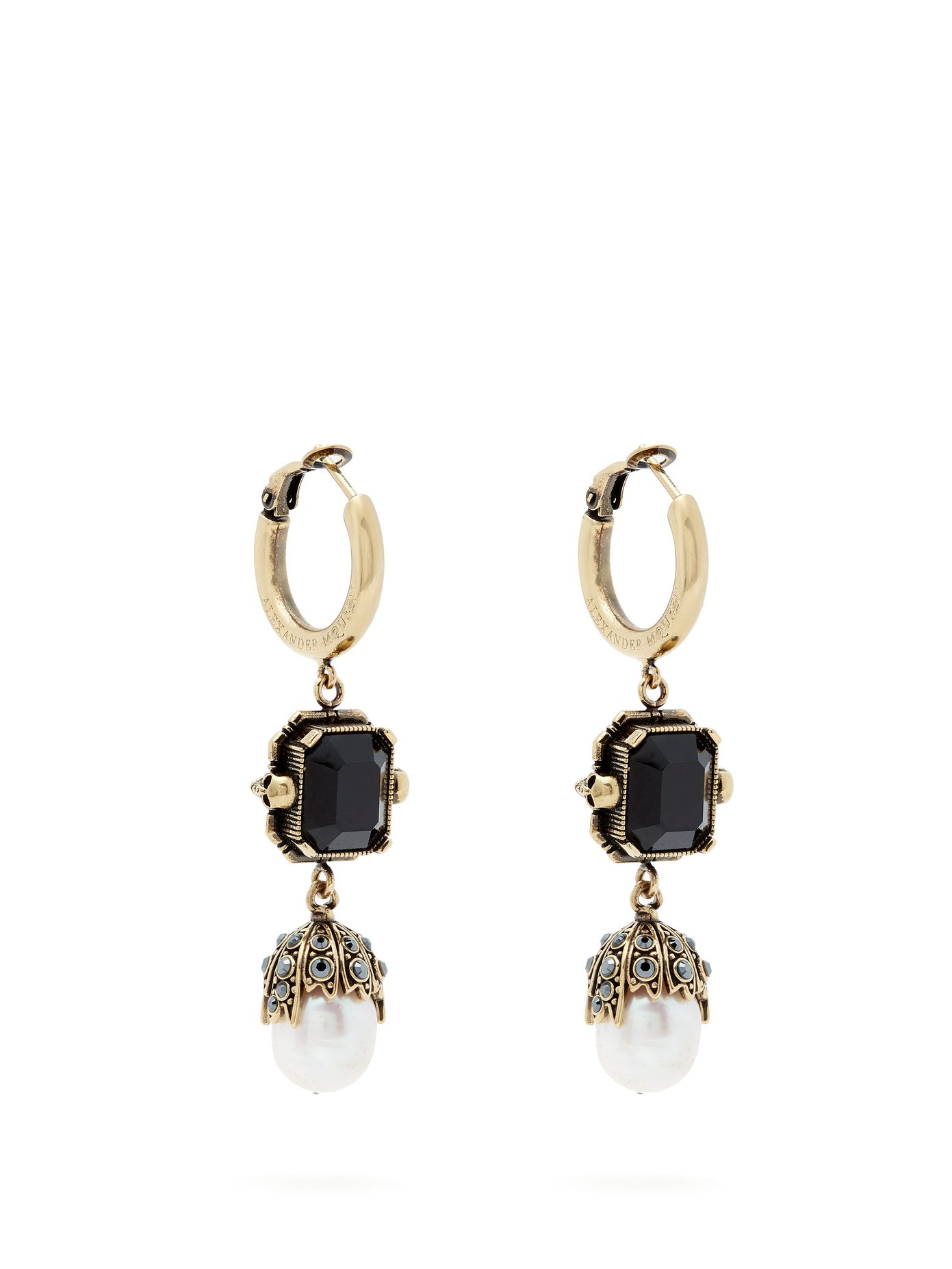 pearl-drop earrings | Alexander McQueen 