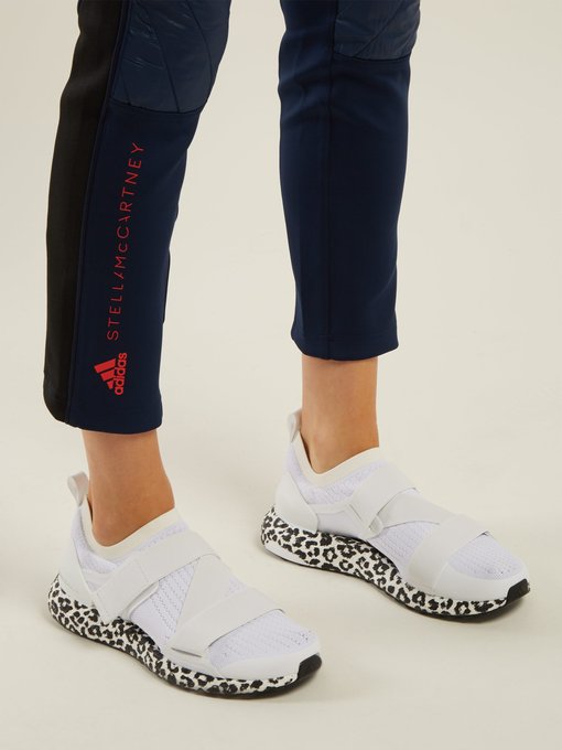 adidas by stella mccartney leopard print ultraboost trainers