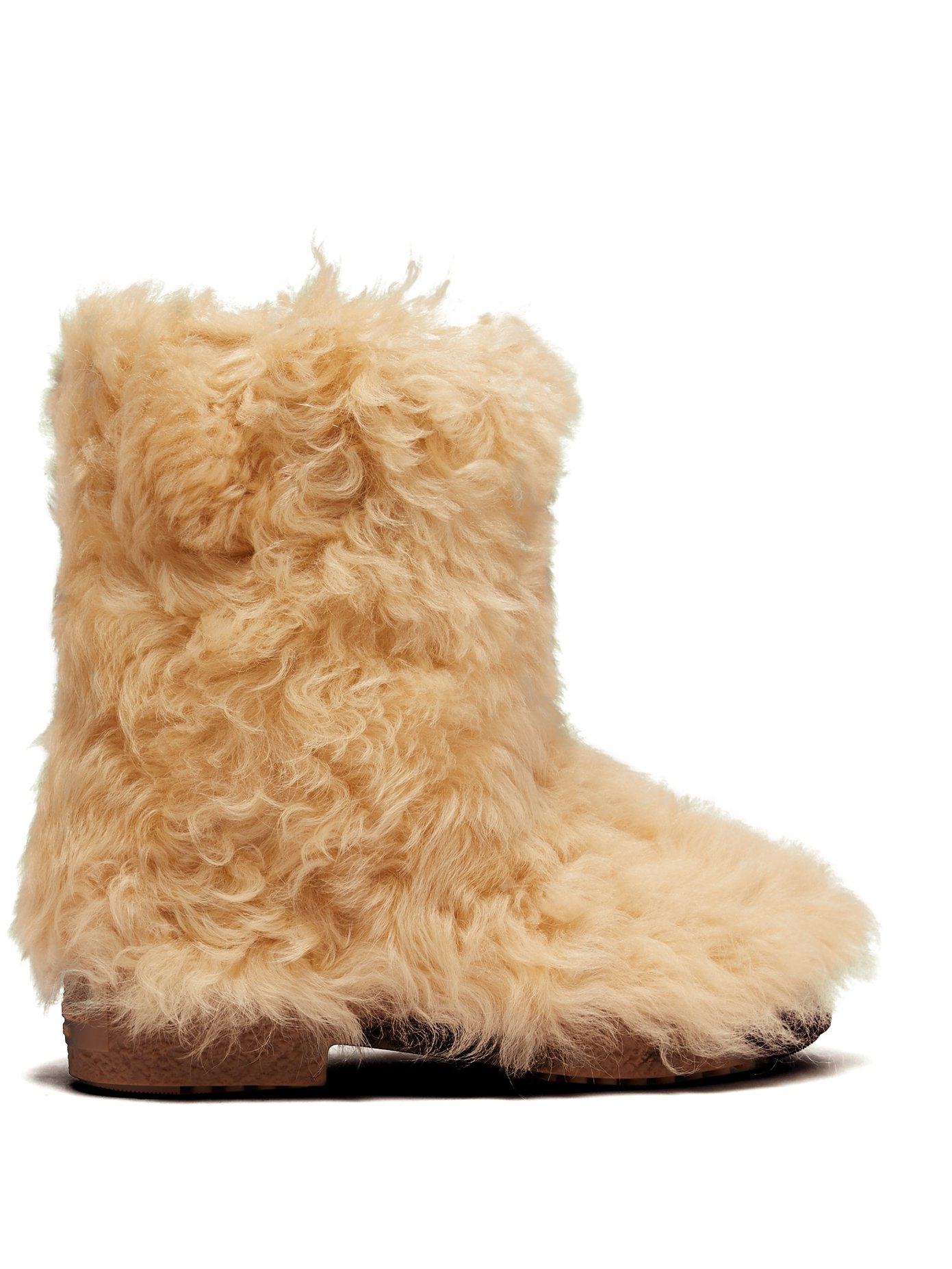 Shearling ankle boots | Saint Laurent 