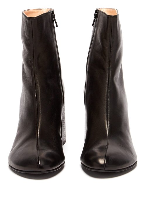 acne studios saul leather ankle boots
