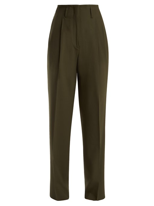 Jade wide-leg wool-blend trousers | Etro | MATCHESFASHION AU