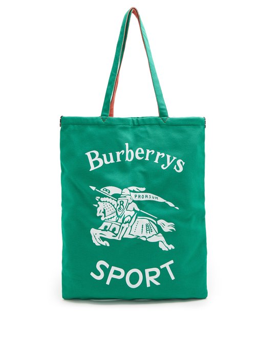 burberry tote bag green