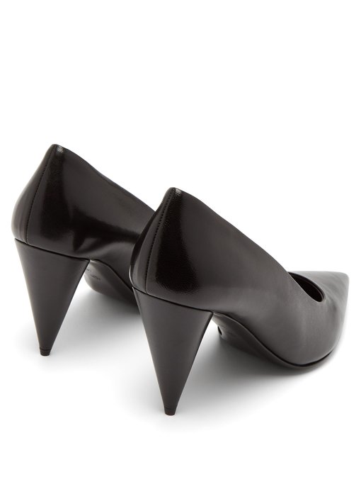 cone heel pumps