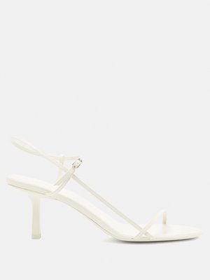 the row white sandals