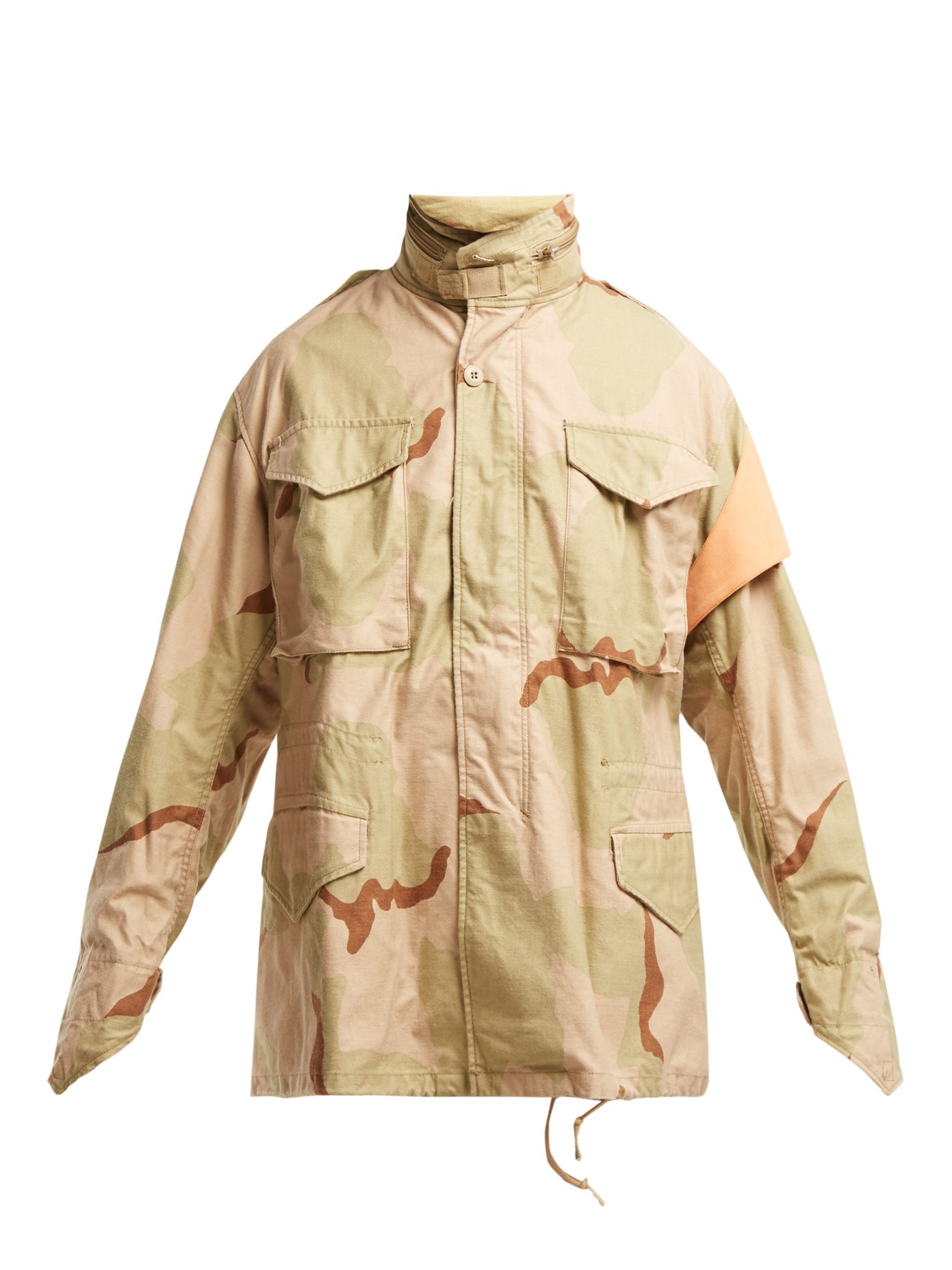 Myar Camouflage-print cotton-blend jacket