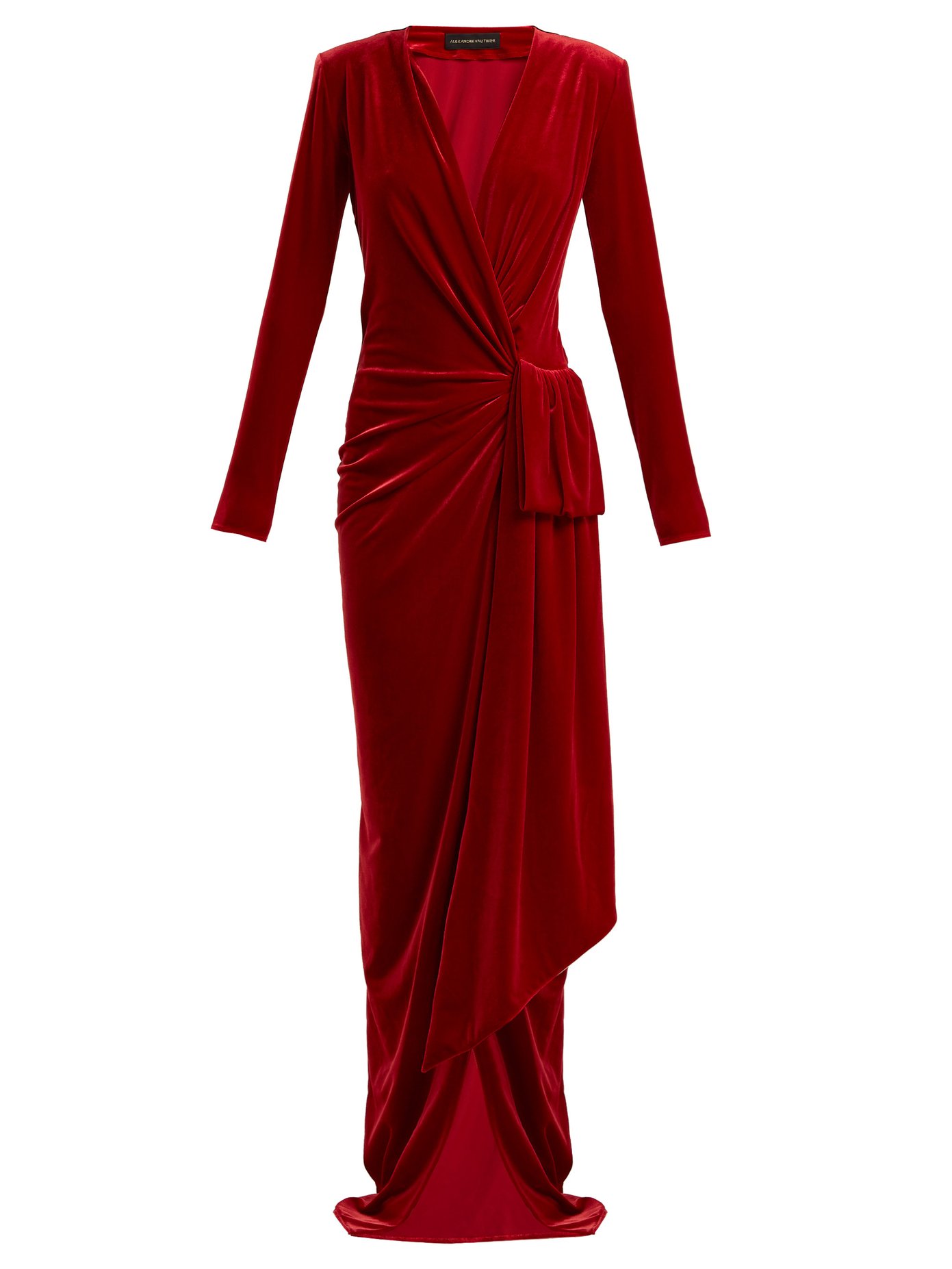 alexandre vauthier red dress