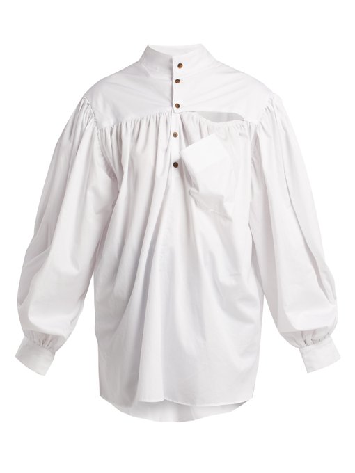 Oversized cotton shirt | Charles Jeffrey Loverboy | MATCHESFASHION UK