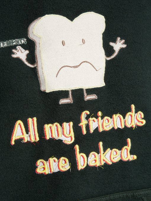 all my friends are baked hoodie