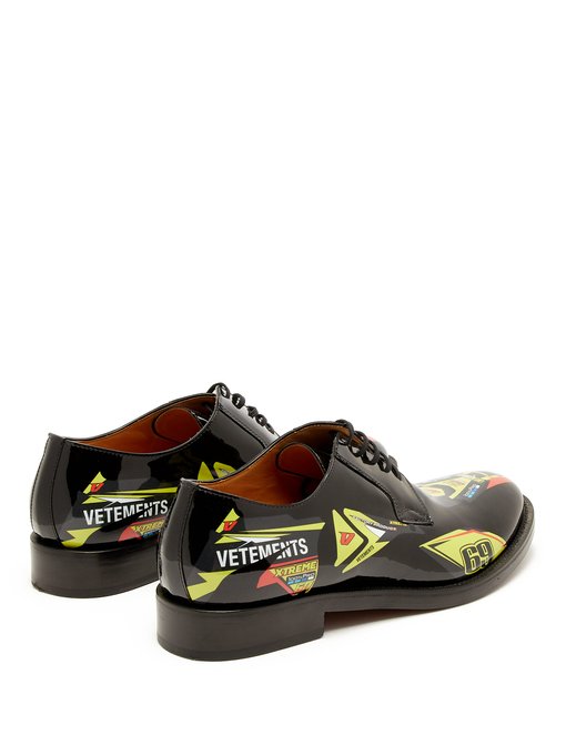 vetements derby shoes