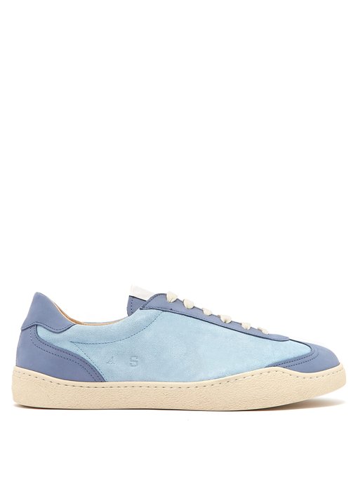 Lars low-top nubuck trainers | Acne 