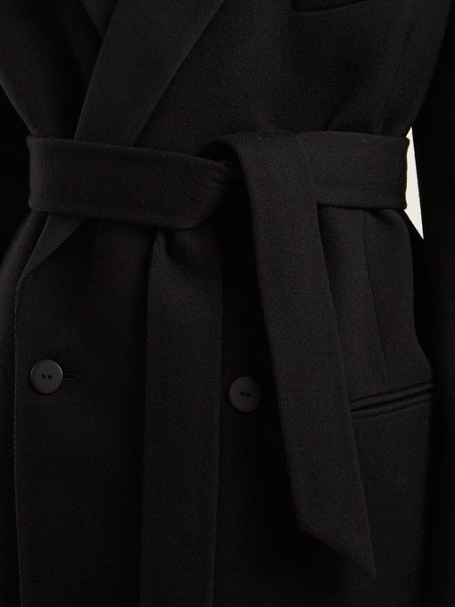 Exaggerated-shoulder wool-blend twill tux blazer | Raey | MATCHESFASHION US