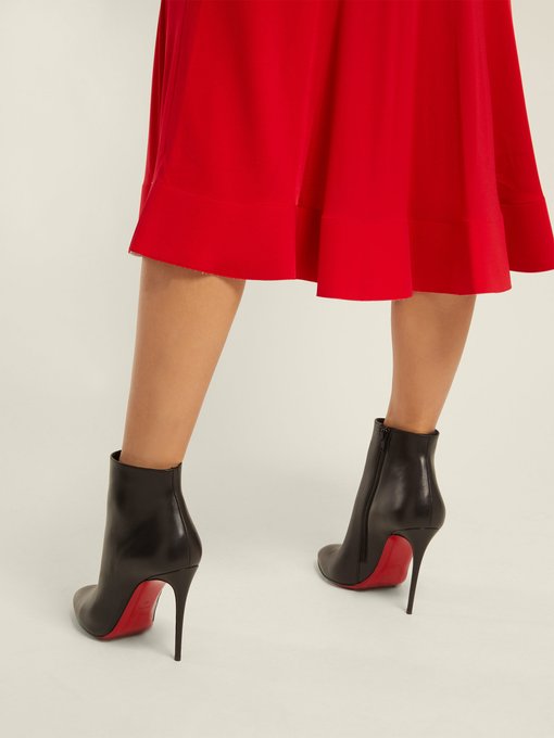 Eloise 100 leather ankle boots 