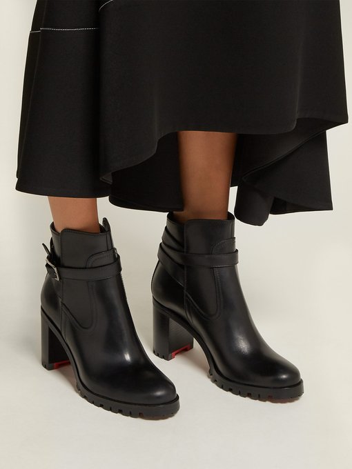 rubber sole ankle boots womens