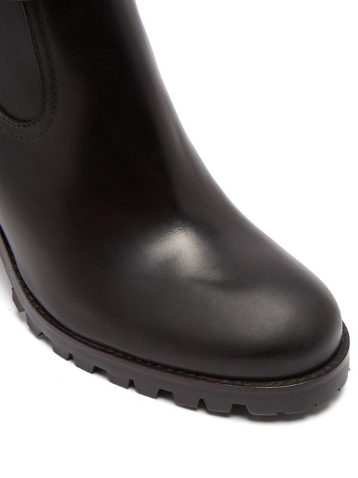 christian louboutin trapeurdekoi leather ankle boots