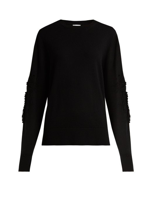 Barrie Timeless Romantic crew-neck cashmere sweater