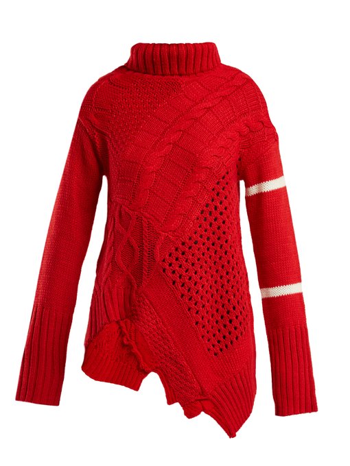 Preen Line Serenity cable-knit sweater