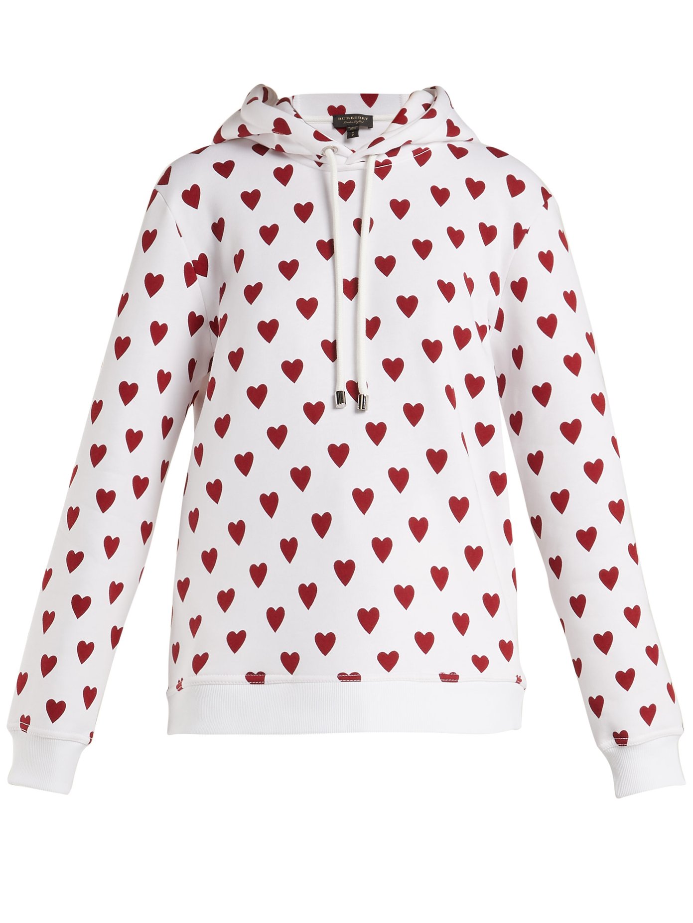 burberry heart hoodie