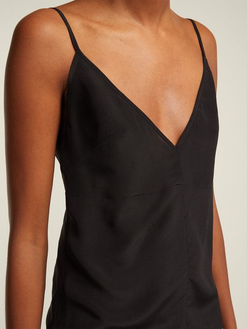 deep v neck cami