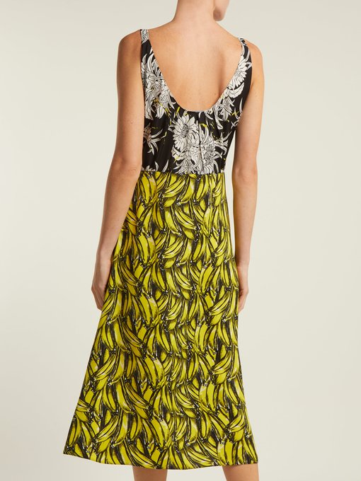 prada banana dress