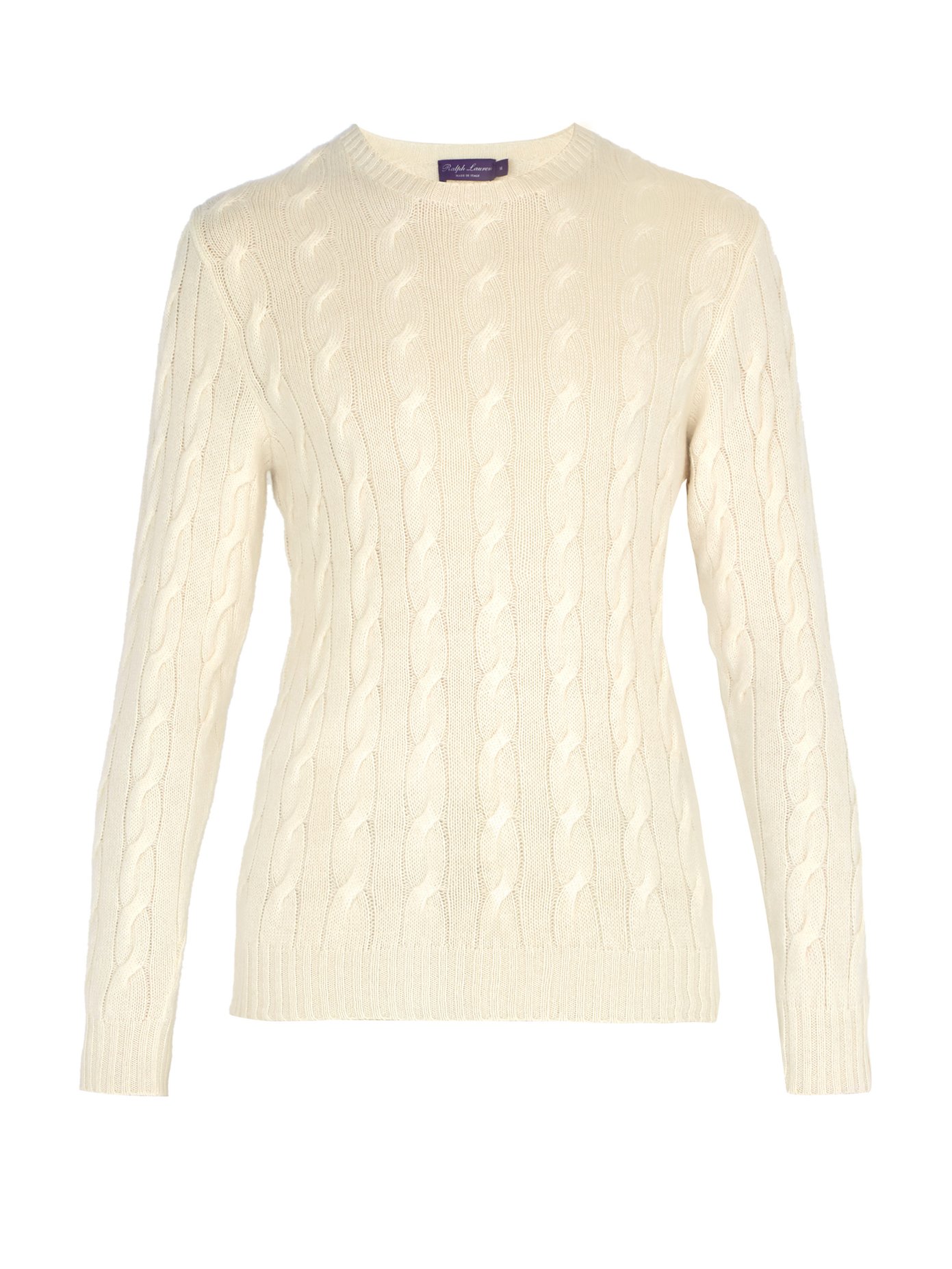 Cable-knit cashmere sweater | Ralph 