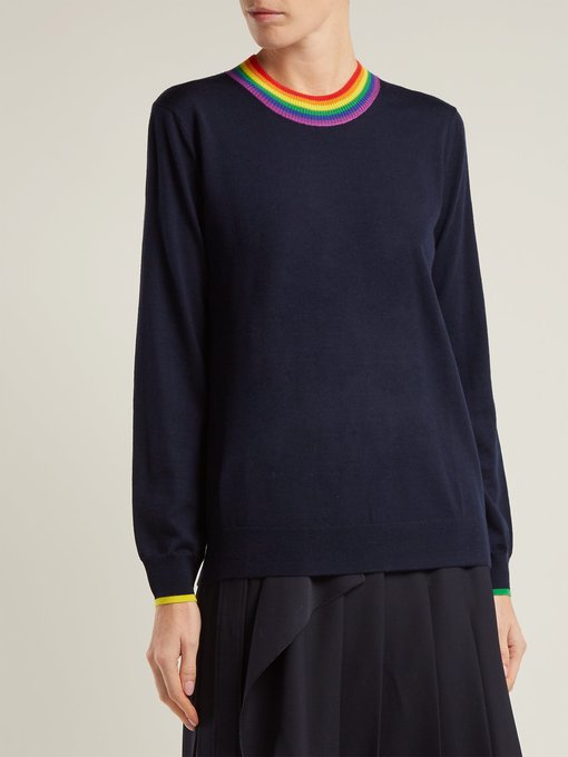 burberry rainbow sweater
