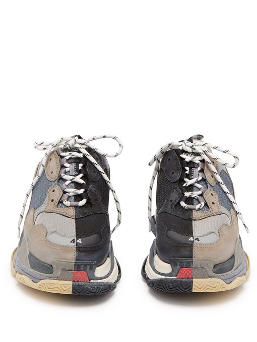 Balenciaga Triple S Double Color Online Sale, UP TO 70% OFF