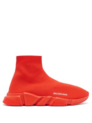 balenciaga speed orange