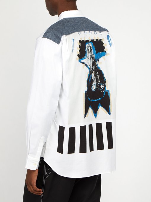 comme des garcons shirt basquiat