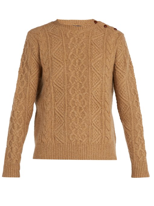 Polo Ralph Lauren Cable-knit merino wool sweater